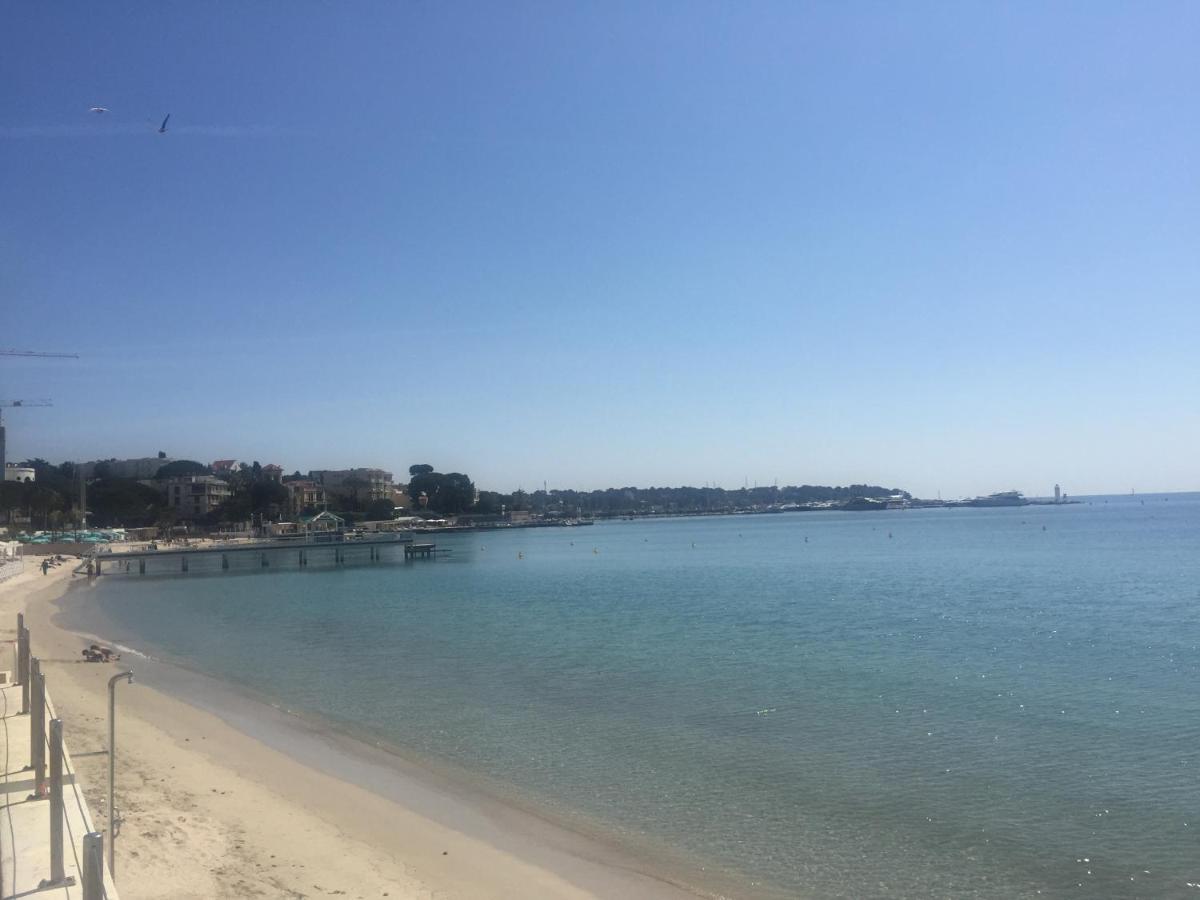 Grand Studio 7 Minutes De La Plage Et Climatise Sur Juan Les Pins Antibes Exterior foto